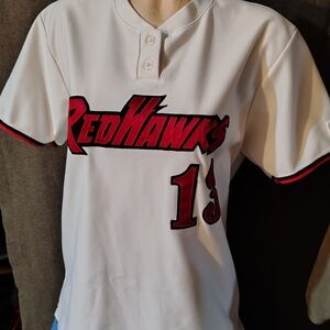 Miami of Ohio RedHawks White Softball Jersey